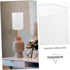 E27 12-Inch iplusmile Round Fabric Lamp Shade for Living Room and Bedroom Base Compatible Floor Lamp Decorative Design