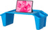 Basicwise Activity Desk Table with Built-in Cup Holder & Storage Compartments Multipurpose Lap Tray for Home Learning