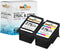 Remanufactured 2-Pack High Yield Ink Cartridges for Canon PG-275XL Black & CL-276XL Color, Replacement for PIXMA TR4720