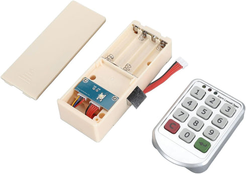 Digital Electronic Coded Lock Keyl Entry Cabinet Password Lock Keypad Lock for Wardrobe Shoe Cabinet Bedside Table