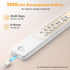 Closet Dimmable Counter (2-Pack) Under Cabinet Lighting, USB Rechargeable Motion Sensor Light Indoor, Battery Operated