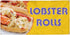 Fastasticdeals Vinyl Banner Multiple Sizes Lobster Rolls Outdoor Advertising Printing A Restaurant &