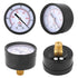 Mini Vacuum Pressure Gauge, 1/4" BSPT Thread, Dual Scale Vacuum Gauge for Water, Oil, Air, 0~-30inHg/0~-1bar Range