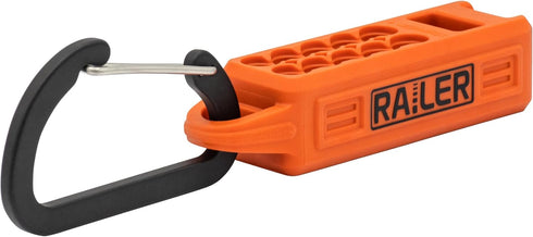 Screwdriver Magnetizer Bit Holder Organizer, 10-Hole Magnetizer/Demagnetizer with Carabiner