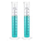 500ml Graduated Cylinder Set, 2pcs Blue Printed Plastic Measuring Cylinders with Spout