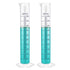 500ml Graduated Cylinder Set, 2pcs Blue Printed Plastic Measuring Cylinders with Spout