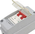 32A 2P DC 500V Circuit Breaker with IP65 Distribution Box, DC Disconnect Switch