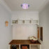 LIYUANJUN 9W Crystal Chandelier, LED Ceiling Lamp Adjustable Light Flush-Mounted Ceiling Fixtue Modern Chandelier