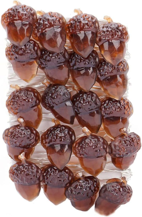 Eioflia Christmas Decorations, Acorn String Lights Thanksgiving Fairy Lights 20 LED 2M Remote