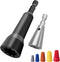 Wire Nut Twister Tool, Wire Twisting Tool for Drill, Wire Connector Driver with 1/4" Chuck, Black Wire Nut Twister