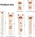 Mangpung 7Pcs Set Beige Cute Cat Stationery Gifts School Supplies Kawaii Japanese Stationery Christmas Birthday GIFS