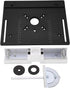 AQFNEB Aluminum Alloy Router Flip Board, Metal Woodworking Insert Base Plate for Router