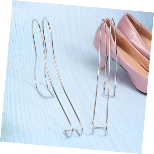 3pcs PRETYZOOM Expandable Shoe Rack Metal Stretcher Shoes Display Stand for Women Storage