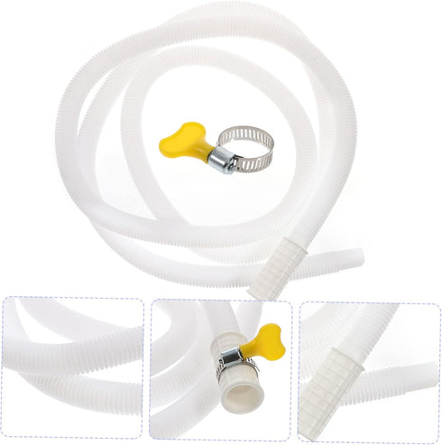 Angoily Portable Air Conditioner Drain Hose for Washing Machine Drain Kit