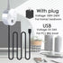 3W Dimmable Adust Reading Lights for Books in Bed, Bedside Reading Lamp, LED Wall Mount Lamp, Adjustable Colour