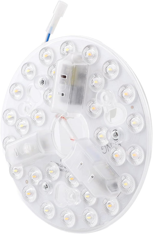 5.3 Inch 15W 3CCT LED Ceiling Fan Light Kit, Ceiling Fan LED Light Replacement with Memory Function for Fan Light
