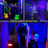 Bluex Bulbs 2 Pack LED Black Light Bulb, 9W A19 E26 Blacklight Bulb for Body Paint, Glow in The Dark