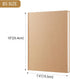 B5 Blank Notebook Journals 7.6" x 10", 160 Pages/80 Sheets, Unlined Kraft Hardcover Sketchbook College Composition Notebooks, Travel Writing Notebooks Journal for College, School, Office by zmybcpack