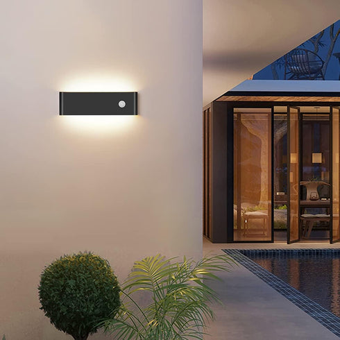 Sorfia 12W 3000K, 1 Pack) LED Hardwired Motion Sensor Light Indoor Wall Sconce, Motion Sensor Wall Light Indoor Sconce
