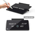 TOWON Small Glass Dry Erase Board, 8x6 Inches, Mini Whiteboard Easel Pad Set for Office, Home, School