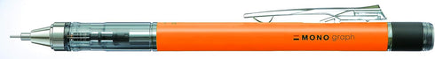Tombow Mechanical Pencil, Monograph 0.5mm, Neon Orange