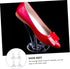 4 Pack Cabilock Shoe Display Stands Pvc Risers Display Shoe Rack for High Heels Holding Rest