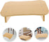 Vaguelly Wooden Footstool Nonslip Surface Portable Step Stool for Office Kitchen and Living Room Adjustable Height