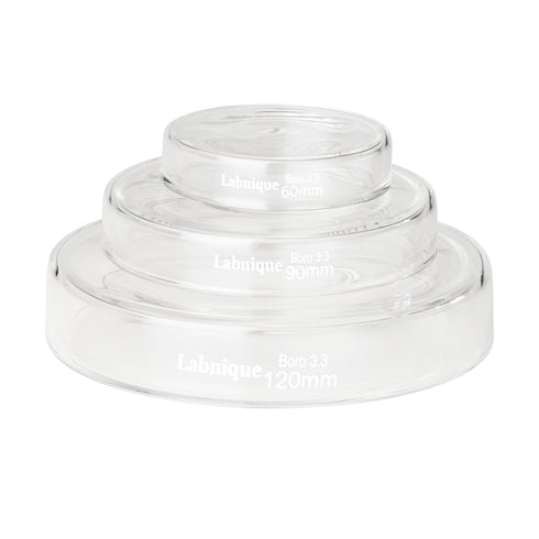 Borosilicate Glass Petri Dish with Lid, Tissue Culture Dish (60 mm, Pack of 20)