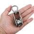 Cable Pulley Wheel Stainless Steel, Bearing Inside Rope Pulley for Gym Equipment, 4 Pack