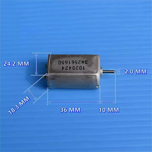 CFNXKTWBR 1pc 1020424 24mm 6-12V 12600RPM High Brushed Motor - Mini Motor for Toy Car Train Boat RC Models