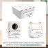 57mm 2.5mm, 3-Rolls Transparent Self-Adhesive Thermal Paper, Glossy Thermal Printer Paper for Mini Portable Printer, X