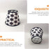 Uonlytech Fabric Lampshade Soccer Pattern Small Linen Lamp Shade Decorative Ceiling Lamp Shade for Home Bedroom Study