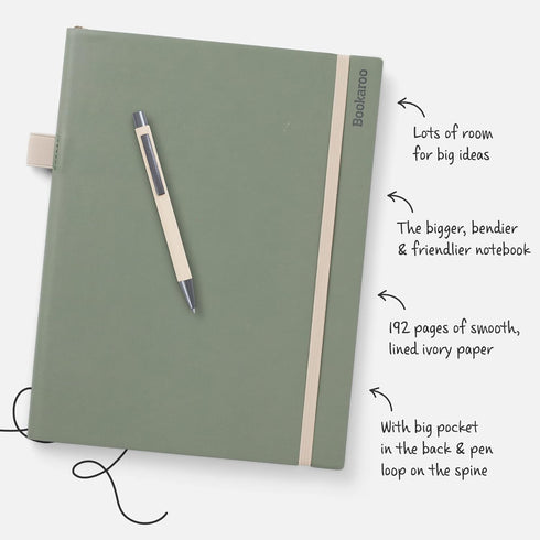 IF Bookaroo Bigger Things Notebook Journal - Brown by IF