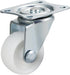 uxcell Swivel Caster Wheels, 1.2" Polypropylene with 360 Degree Top Plate, Pack of 8