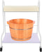 BGSHKAL Pedicure Cart Portable Trolley, Portable Esthetician Trolley Cart Pedicure Foot Rest 220.46