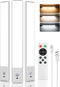 long-stars Under Counter Lights for Kitchen, Rechargeable Under Cabinet Lighting Wireless Motion Sensor