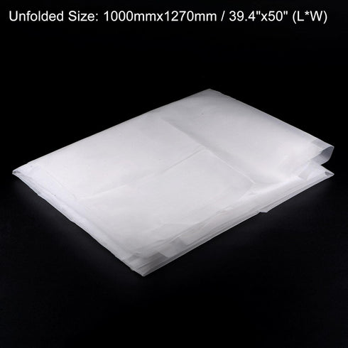 uxcell 100 Micron Paint Nylon Mesh Filter, Woven Net Sheet for Paint and Home Brewing (39"x50")
