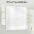 Peg Board, 4PCS Heavy Duty Metal Pegboard Wall Organizer, White Pegboard for Garage Craft Room Office Tool Organization