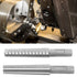 2pcs MT2 Taper Fine/Rough Reamer Cutter Tool Set, High Hardness Hand Held Chaser for Bore Machining