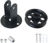 ITROLLE 1 Set 50mm Black Pendant Light Pulley with Cable Clamp and Screws Wall and Ceiling Mounting Hardware Lighting