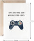Gamer Anniversary Card: I Love You More Than the Game