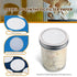Synthetic Filter Paper Stickers, 58 mm PTFE Filter Disc, 0.3 µm Filter Paper for Mushroom Cultivation