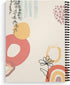 Softcover Swearing Helps 8.5" x 11" Snarky Spiral Notebook/Journal, 120 College Ruled Pages, Durable Gloss Laminated Cover, Black Wire-o Spiral. Made in the USA by Gotcha Covered Notebooks