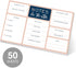 Babysitter Notepad, 50 Pages with Sticky Note Adhesive on Back