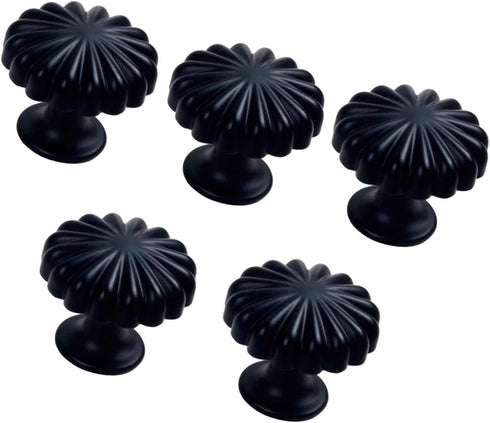 LUOOHL 5/10Pcs Drawer Pulls Aluminum Alloy Dressers Knob Cupboard Handle Modern Furniture Handle Pumpkin Bedside