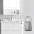 NearMoon Bath Towel Ring, Thicken Stainless Steel Hand Towel Holder for Bathroom, Modern Round Wall Mounted