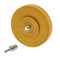 TCP Global Rubber Eraser Wheel with Drill Adapter - Adhesive Remover Tool for Autos, Trucks, RVs, and Signs