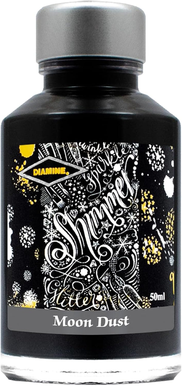 Diamine Fountain Pen Bottled Ink | 50ml - Shimmering Moon Dust