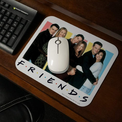 Friends It's All about Friends Low Profile Thin Mouse Pad, Rubber Mousepad