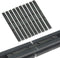 10PCS Black Straight Line Inside Connector Joint Bracket, 3.9 Inch with M5 Screws for 6mm T Slot Aluminum Profile